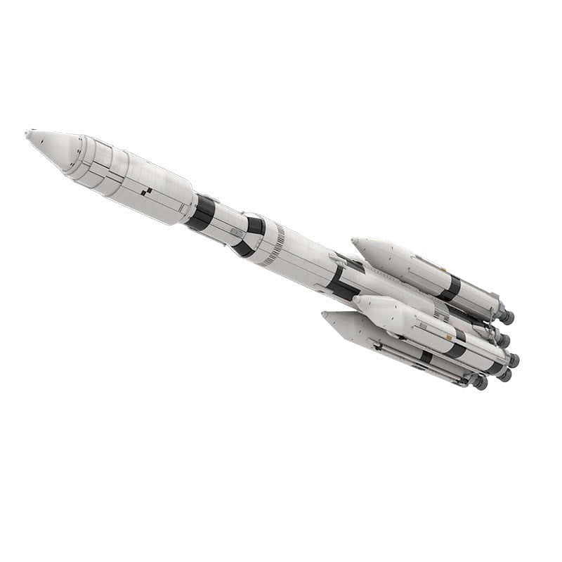 Rocket MLV-25L MOC Building Kit | Advanced Space Launch Model - 2