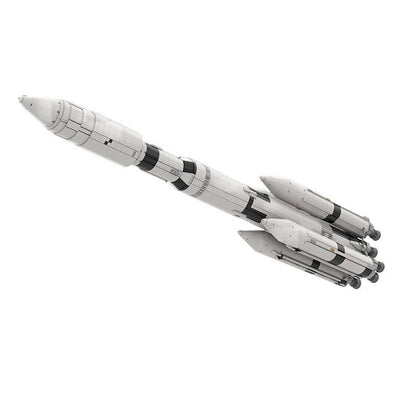 Rocket MLV-25L MOC Building Kit | Advanced Space Launch Model - 2