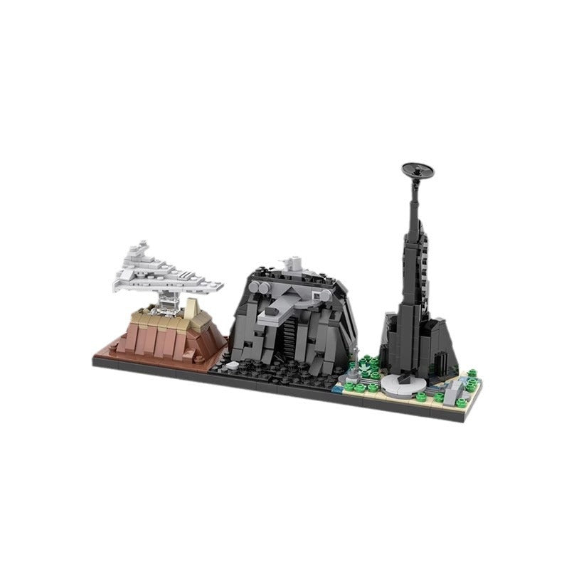 rogue one skyline building set | star wars | moc-30204 - 3