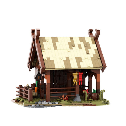 rohan stable building set | lotr | moc-139263 - 2