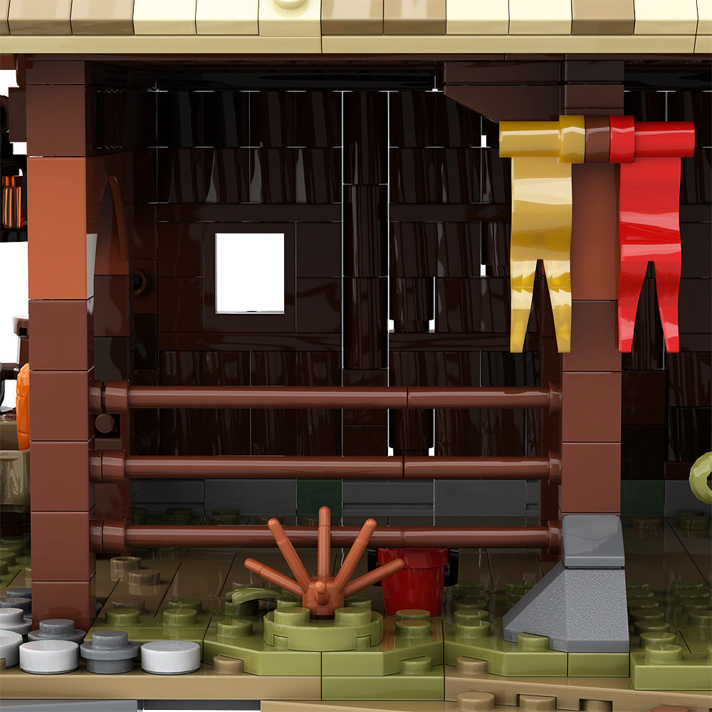 rohan stable building set | lotr | moc-139263 - 6