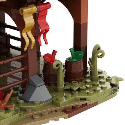 rohan stable building set | lotr | moc-139263 - 8