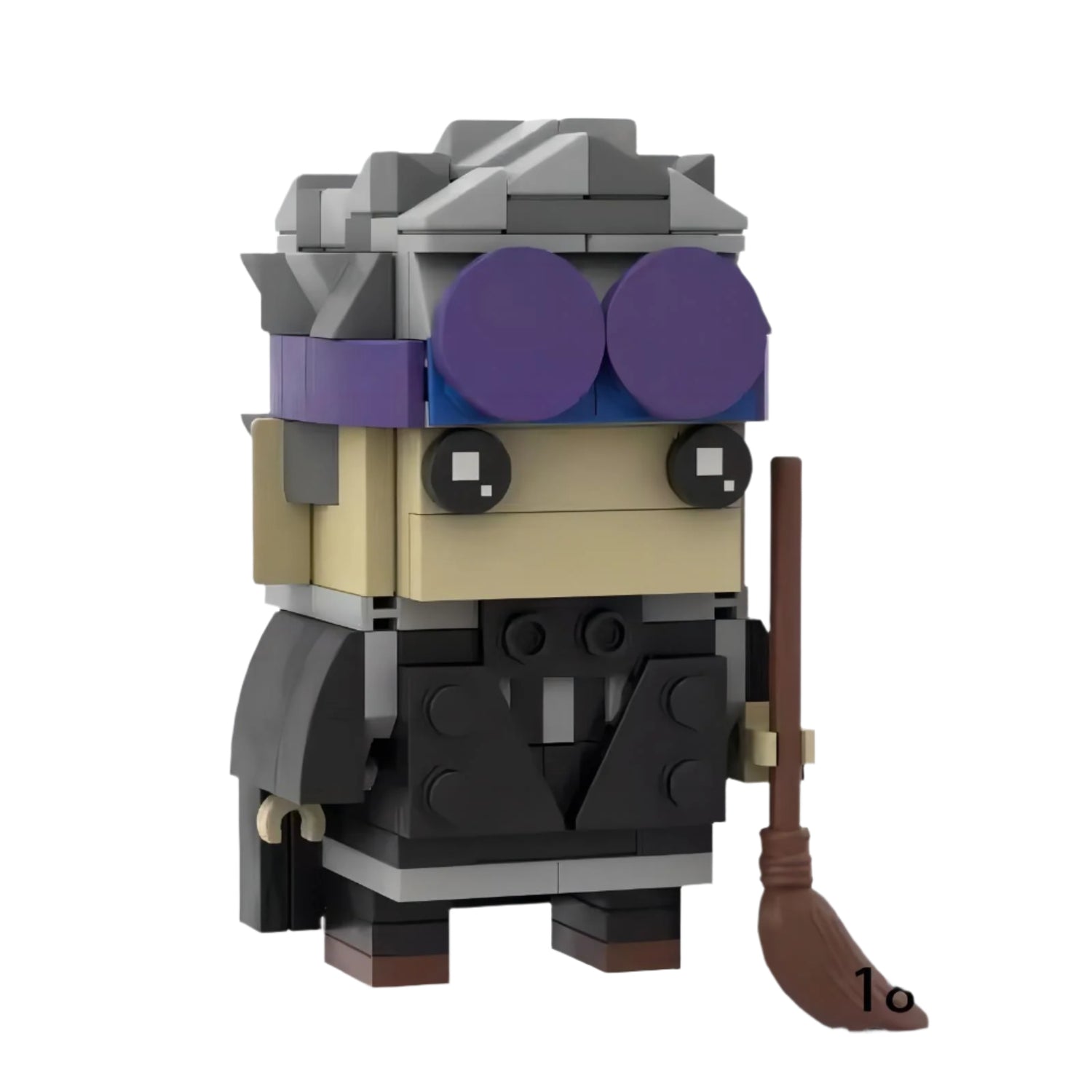 rolanda hooch brickheadz moc set | harry potter | compatible with lego bricks - 1