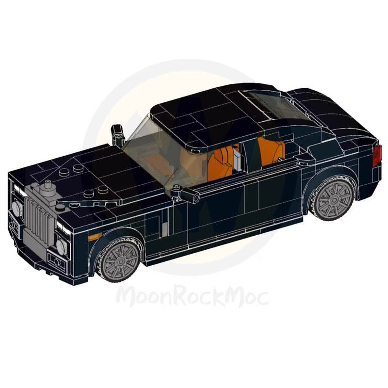 rolls-royce phantom building set | moc-71784 - 4