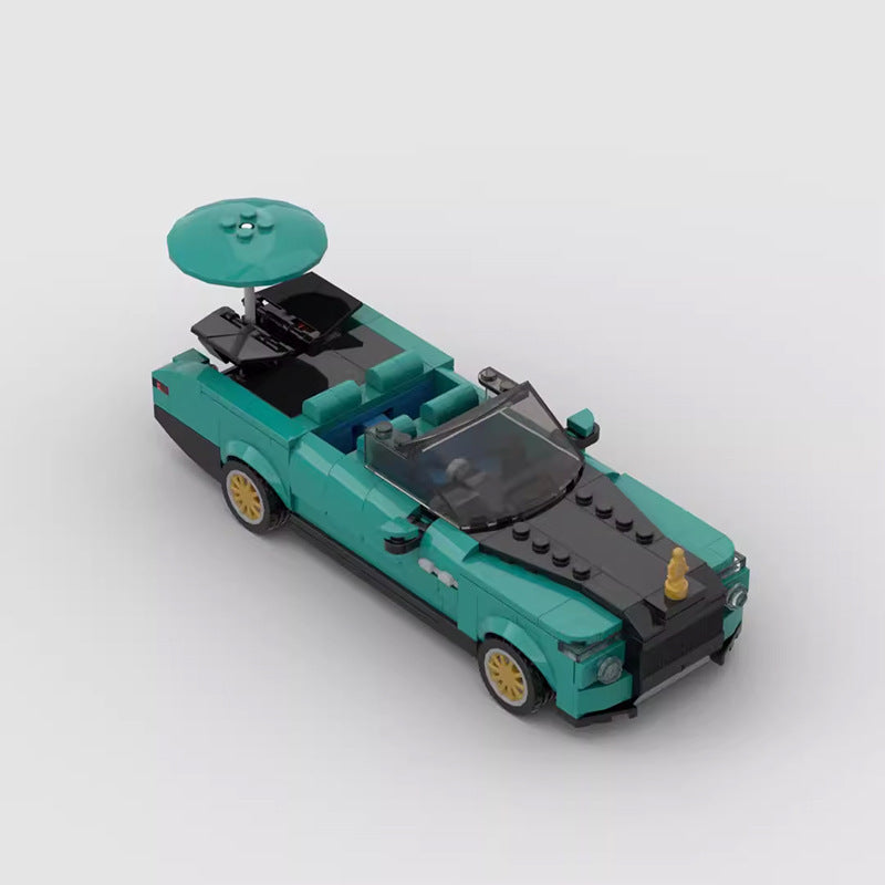 rolls-royce phantom lego-compatible moc building set | 363 pcs - 4