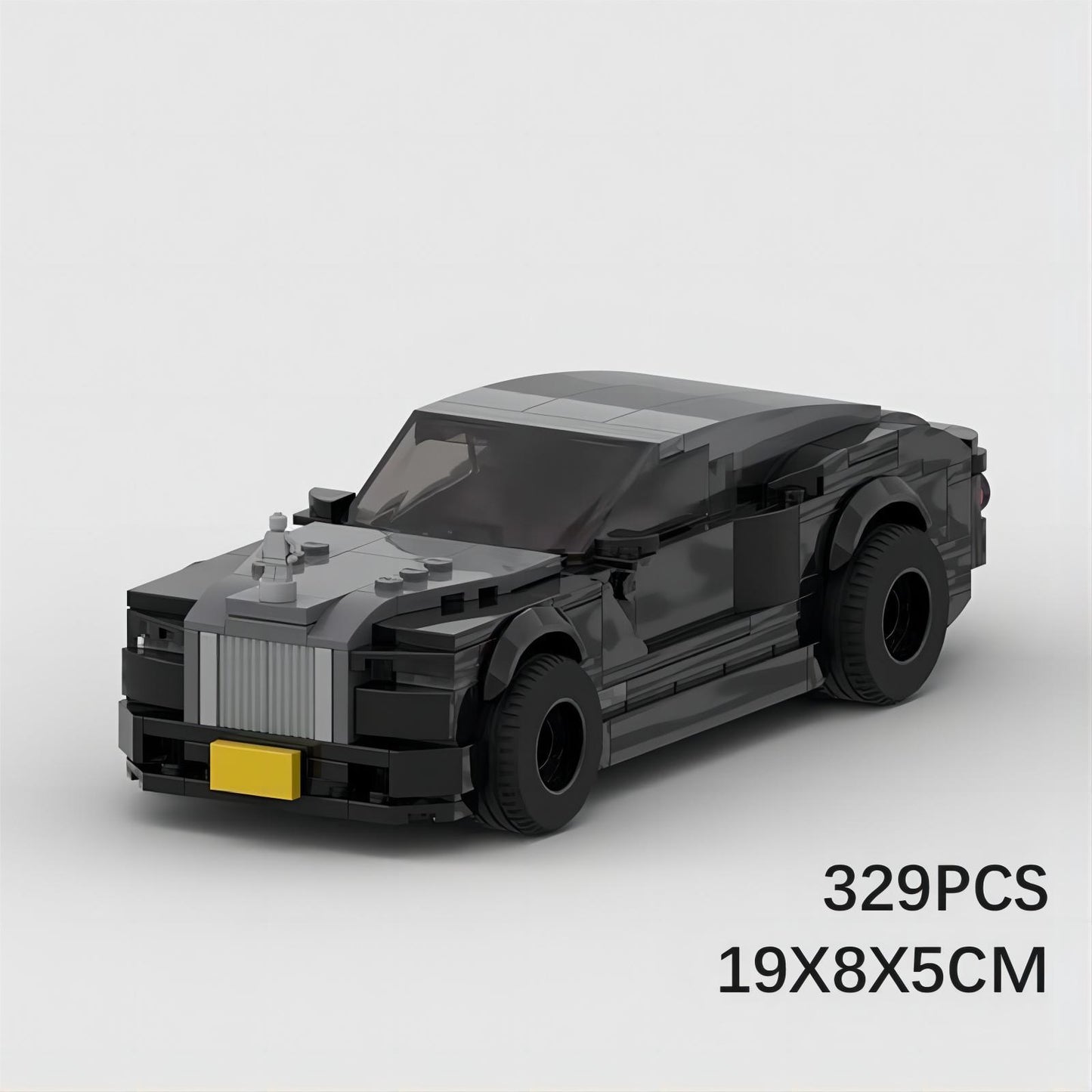 rolls-royce wraith building set | 329 pcs - 3