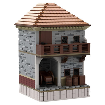 Roman Ancient Insula Apartment House MOC Building Kit - 1