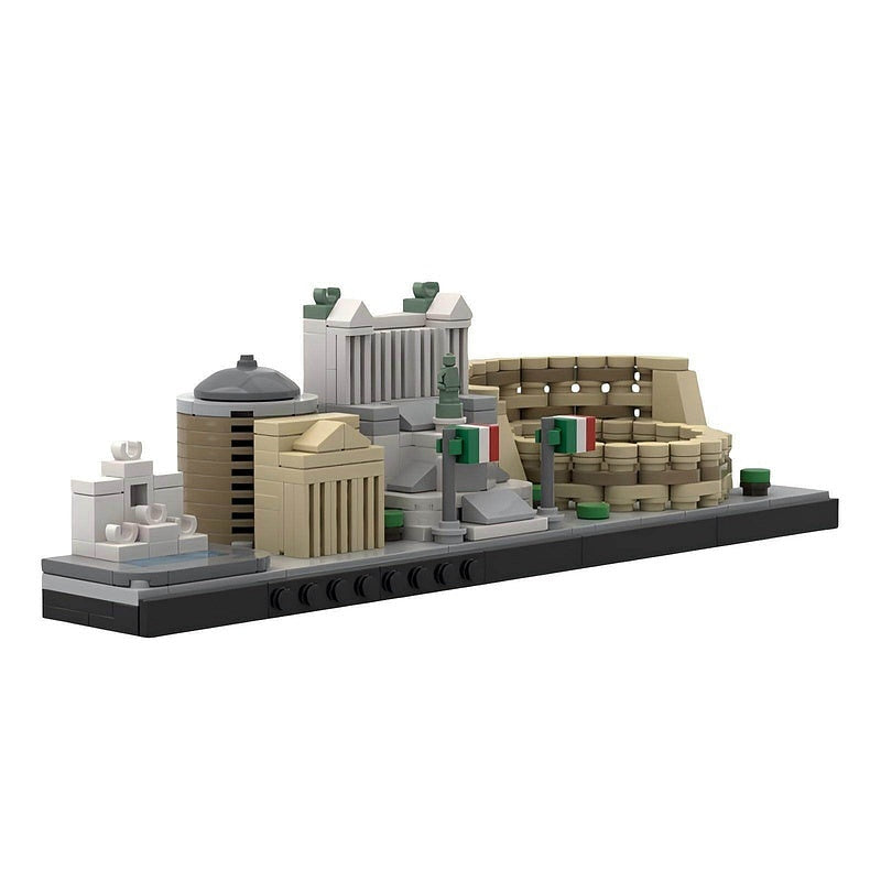 Rome Skyline MOC Architecture Building Kit - 2