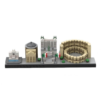 Rome Skyline MOC Architecture Building Kit - 4