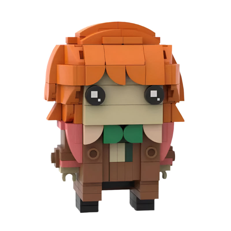 ron weasley brickheadz moc set | harry potter  | compatible with lego - 2