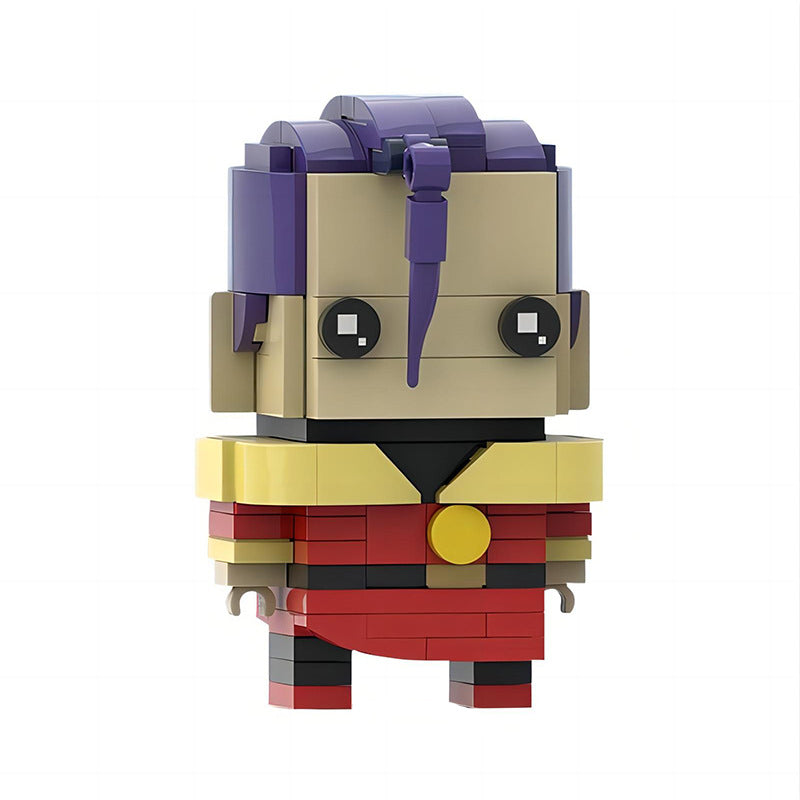rose brickheadz building kit | street fighter | moc-138385 - 3