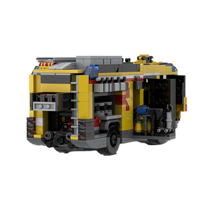 rosenbauer rt hybrid fire truck | moc-60616 - 1