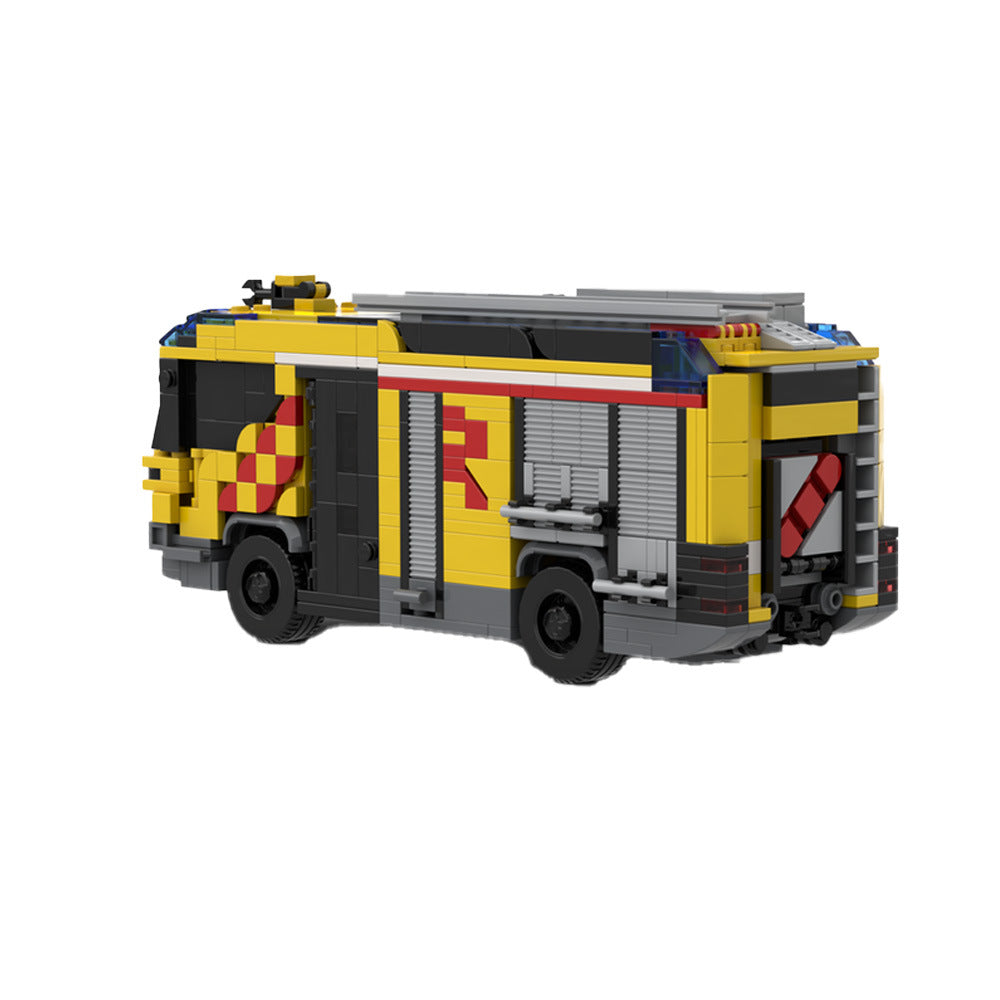 rosenbauer rt hybrid fire truck | moc-60616 - 2
