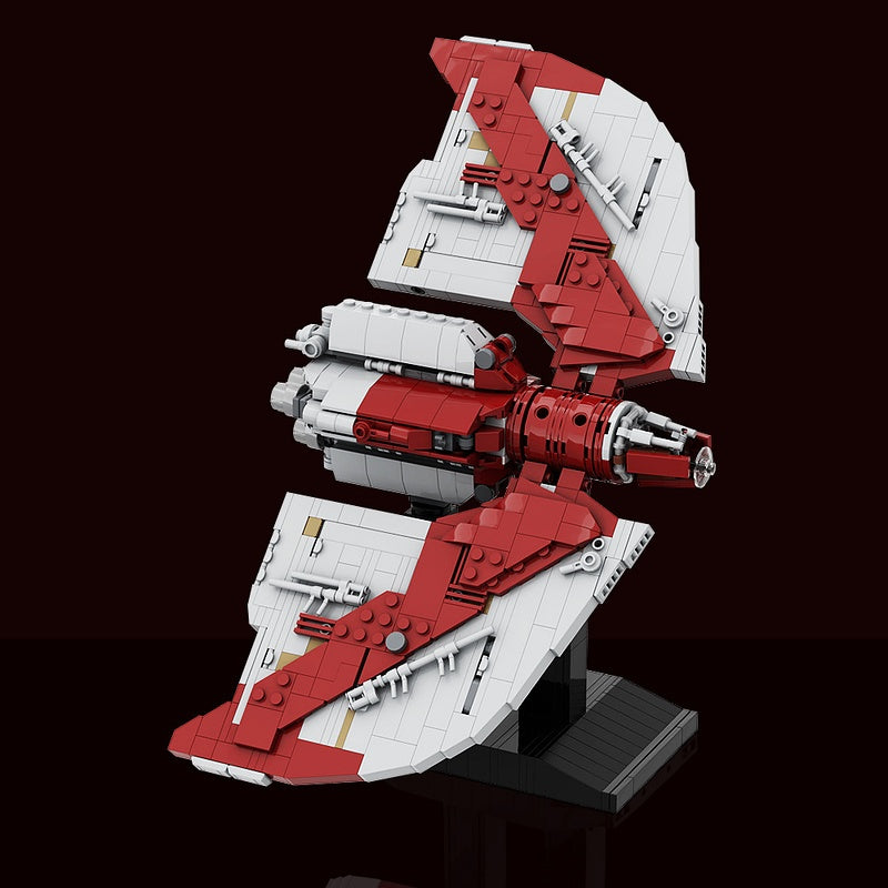 Rotating-Wing Sci-Fi Shuttle MOC Building Kit - 2