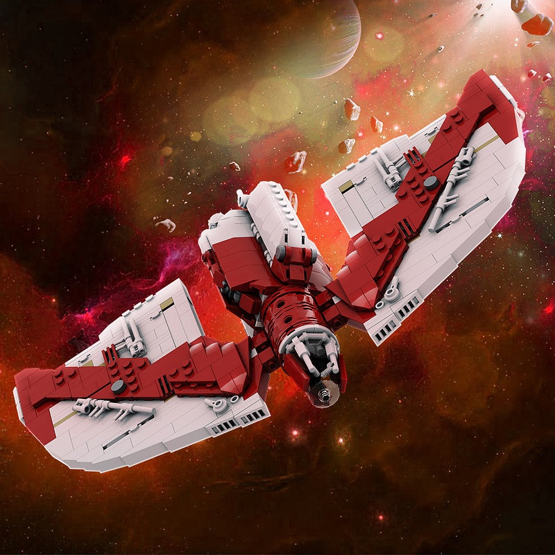 Rotating-Wing Sci-Fi Shuttle MOC Building Kit - 3