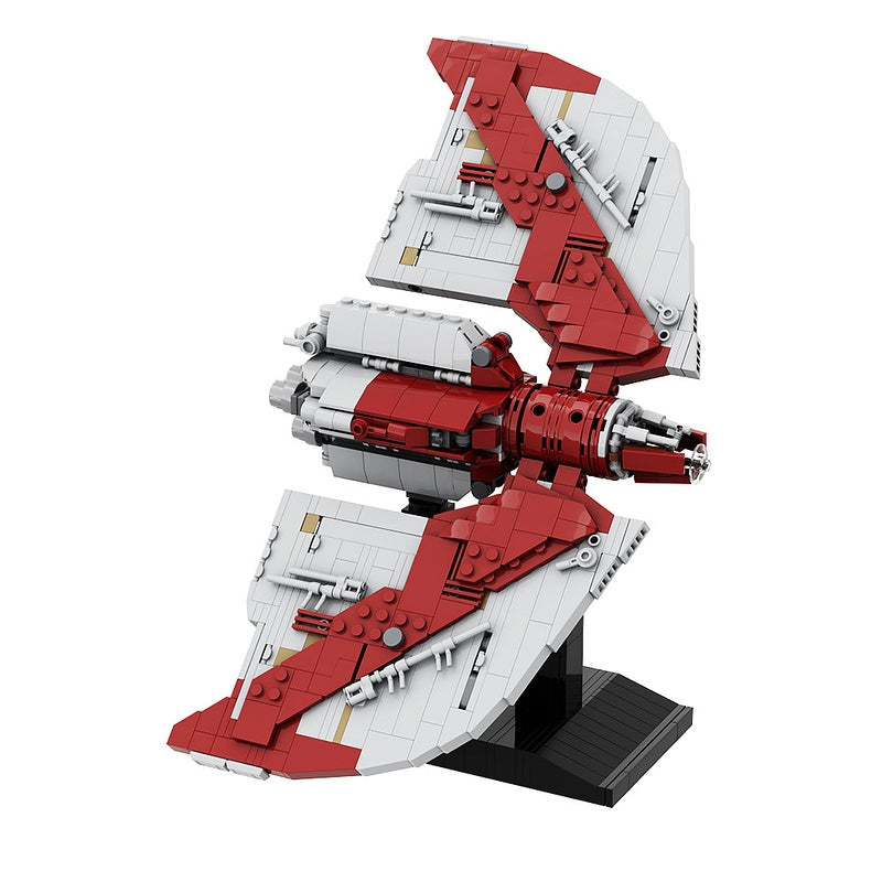 Rotating-Wing Sci-Fi Shuttle MOC Building Kit - 5