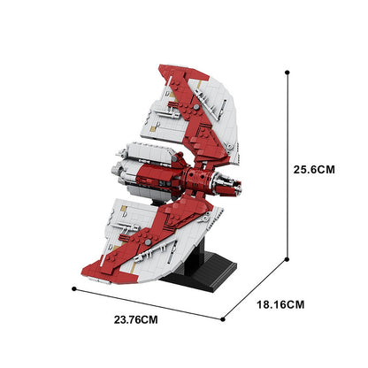 Rotating-Wing Sci-Fi Shuttle MOC Building Kit - 7