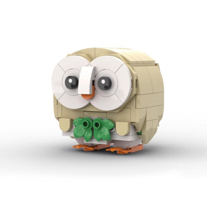 rowlet the pokemon building set | moc-145301 - 5