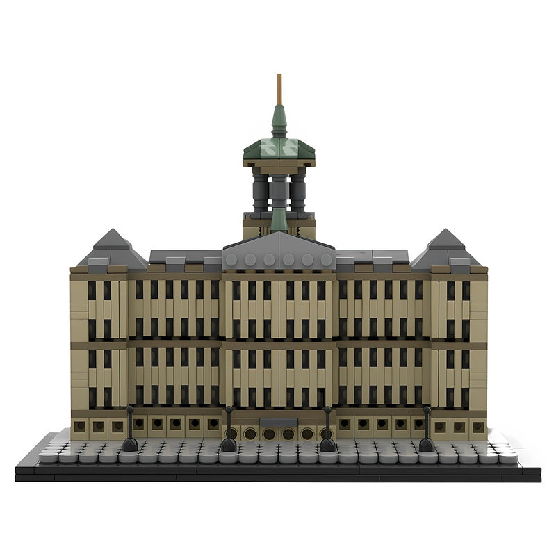 Royal Palace of Amsterdam Dutch Classicist MOC Building Kit - 1