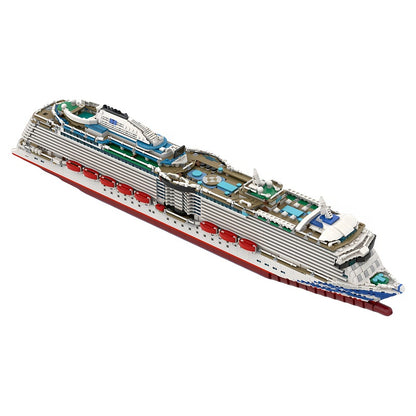 Royal Princess MOC Luxury Cruise Ship Building Kit - 2