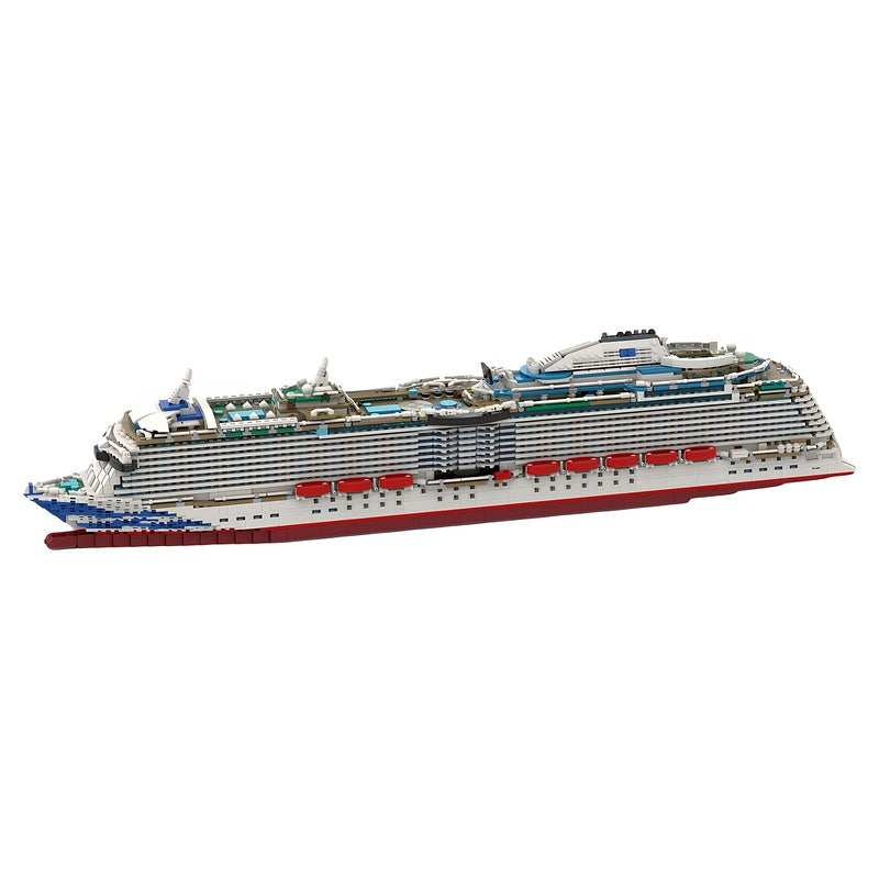 Royal Princess MOC Luxury Cruise Ship Building Kit - 3