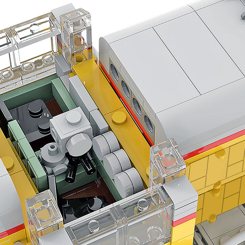 RS-2 Diesel-Electric Locomotive Building Kit | LEGO-Compatible MOC - 5