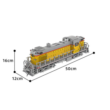 RS-2 Diesel-Electric Locomotive Building Kit | LEGO-Compatible MOC - 6