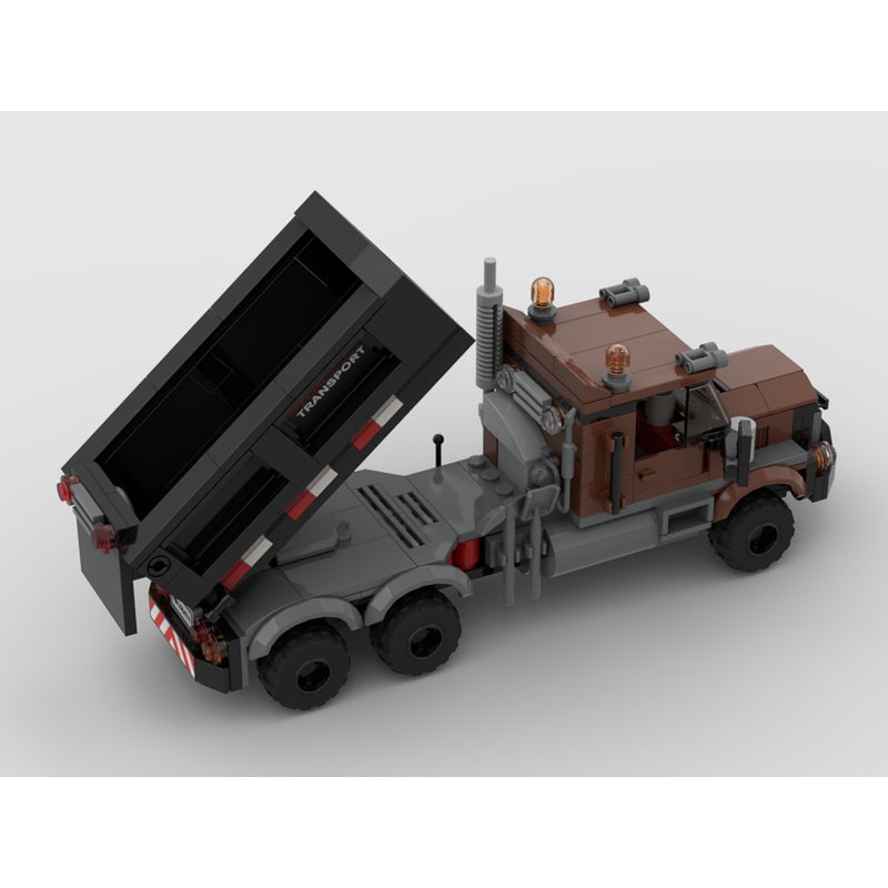 Rugged Gravel Dump Truck MOC Building Kit - 2