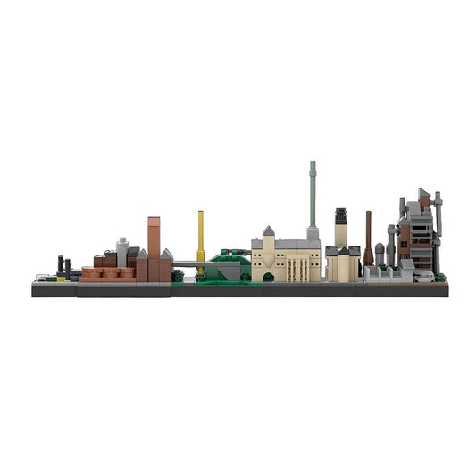 Ruhr Region Skyline Germany Architecture Building Kit | Compatible MOC - 1