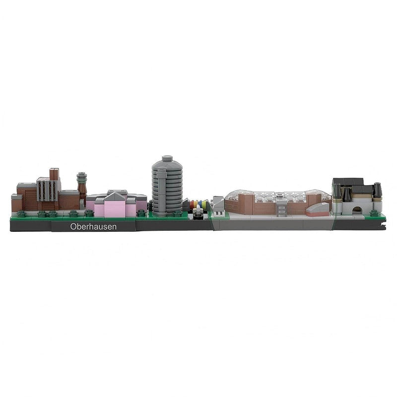 Ruhr Region Skyline Germany Architecture Building Kit | Compatible MOC - 1
