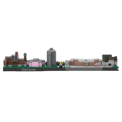 Ruhr Region Skyline Germany Architecture Building Kit | Compatible MOC - 1