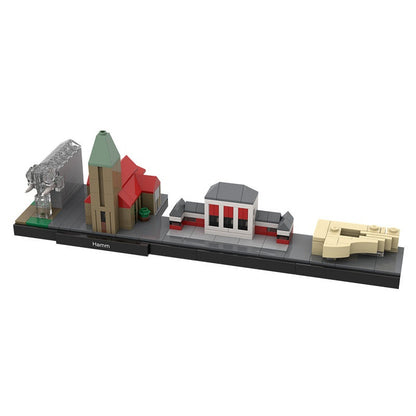 Ruhr Region Skyline Germany Architecture Building Kit | Compatible MOC - 2