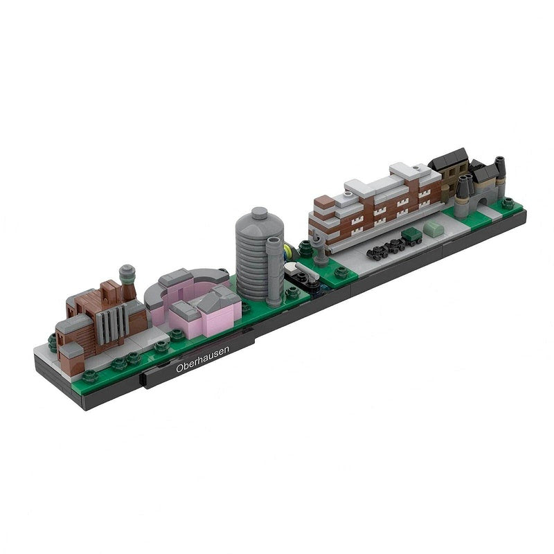 Ruhr Region Skyline Germany Architecture Building Kit | Compatible MOC - 2