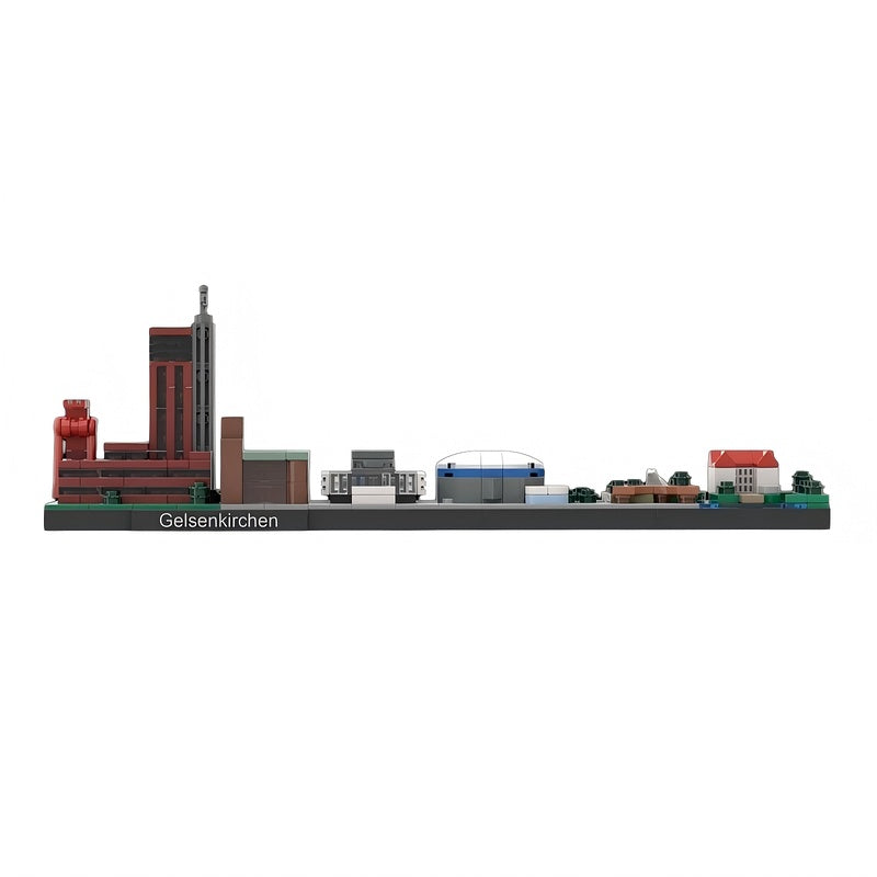 Ruhr Region Skyline Germany Architecture Building Kit | Compatible MOC - 2
