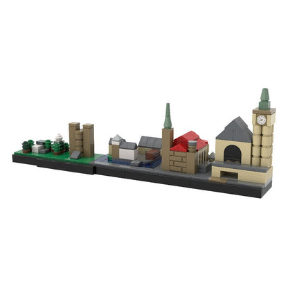 Ruhr Region Skyline Germany Architecture MOC Building Kit - 2