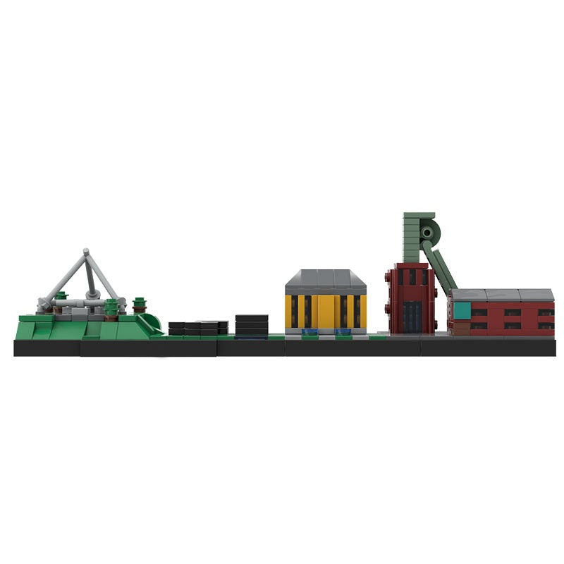 Ruhr Region Skyline Germany Architecture MOC Building Kit - 2
