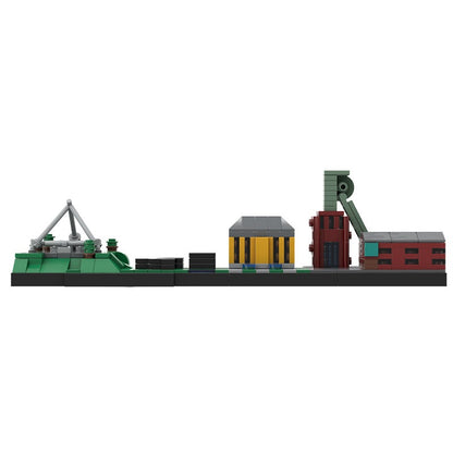 Ruhr Region Skyline Germany Architecture MOC Building Kit - 2