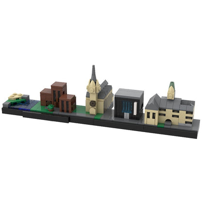 Ruhr Region Skyline Germany Architecture MOC Building Kit - 2