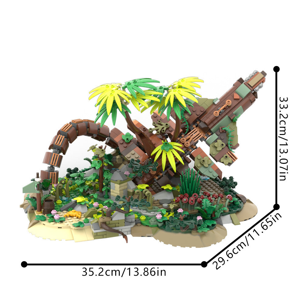 ruin of horus building kit | horizon | moc-222707 - 3