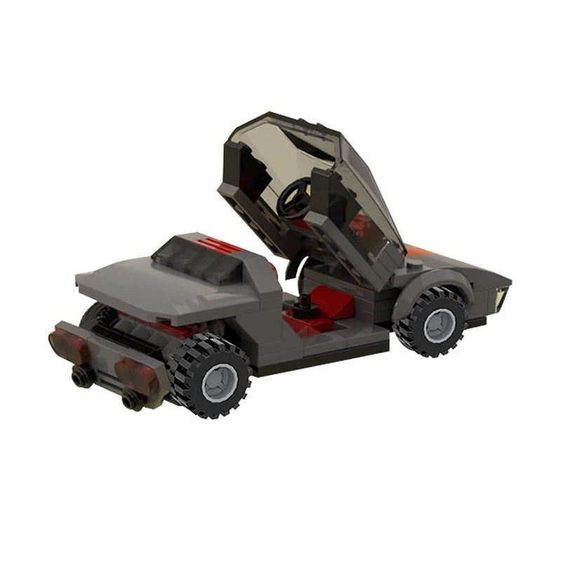 Runabout Concept Car MOC Vehicle Building Kit | Futuristic Design - 3