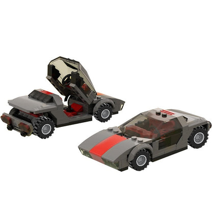 Runabout Concept Car MOC Vehicle Building Kit | Futuristic Design - 5