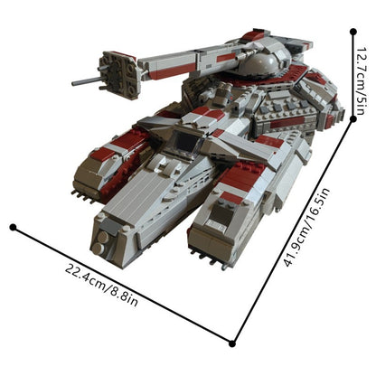 rx-200 falchion building kit | star wars | moc-231857 - 3