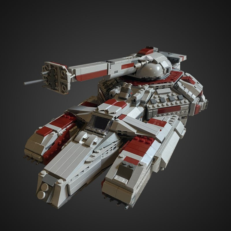 RX-200 Republic Heavy Stun Tank MOC Building Kit | LEGO-Compatible MOC - 2