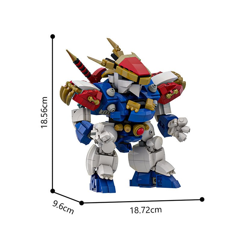 ryujinmaru building set | lego compatible - 4