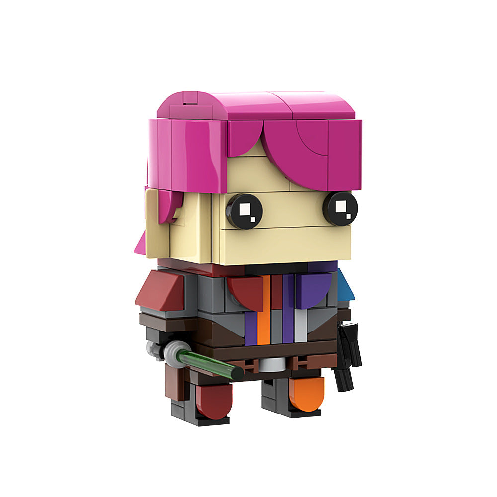 sabine wren brickheadz | star wars | moc-158580 - 2