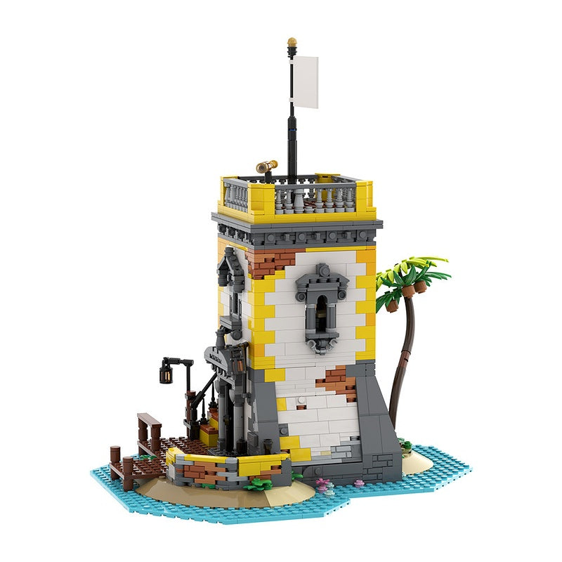 Sabre Island Pirate Fortress Building Kit | LEGO-Compatible MOC - 5