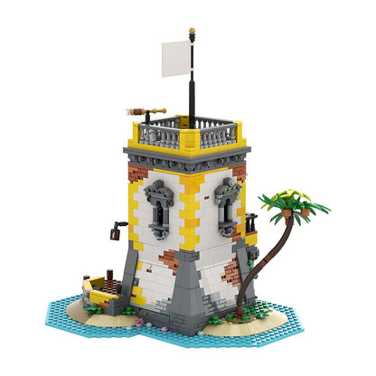 Sabre Island Pirate Fortress Building Kit | LEGO-Compatible MOC - 6