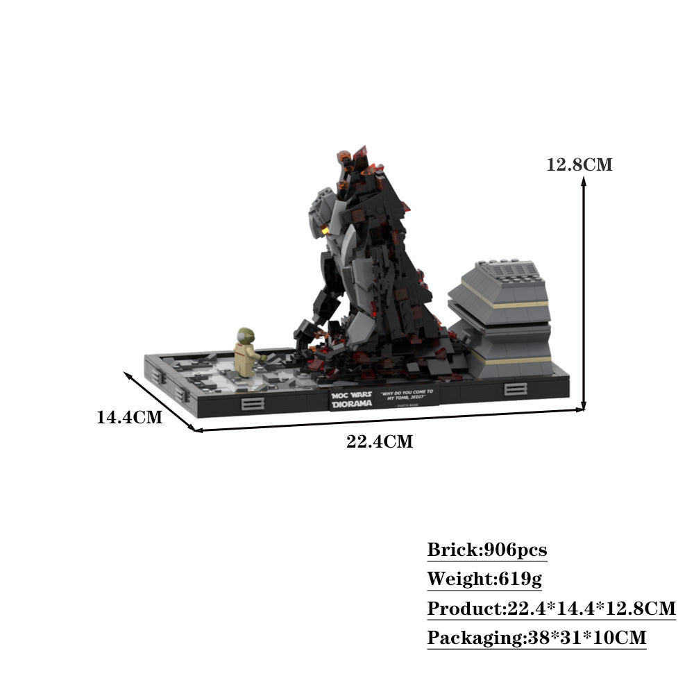 sacrifice diorama building set | star wars | moc-109234 - 1