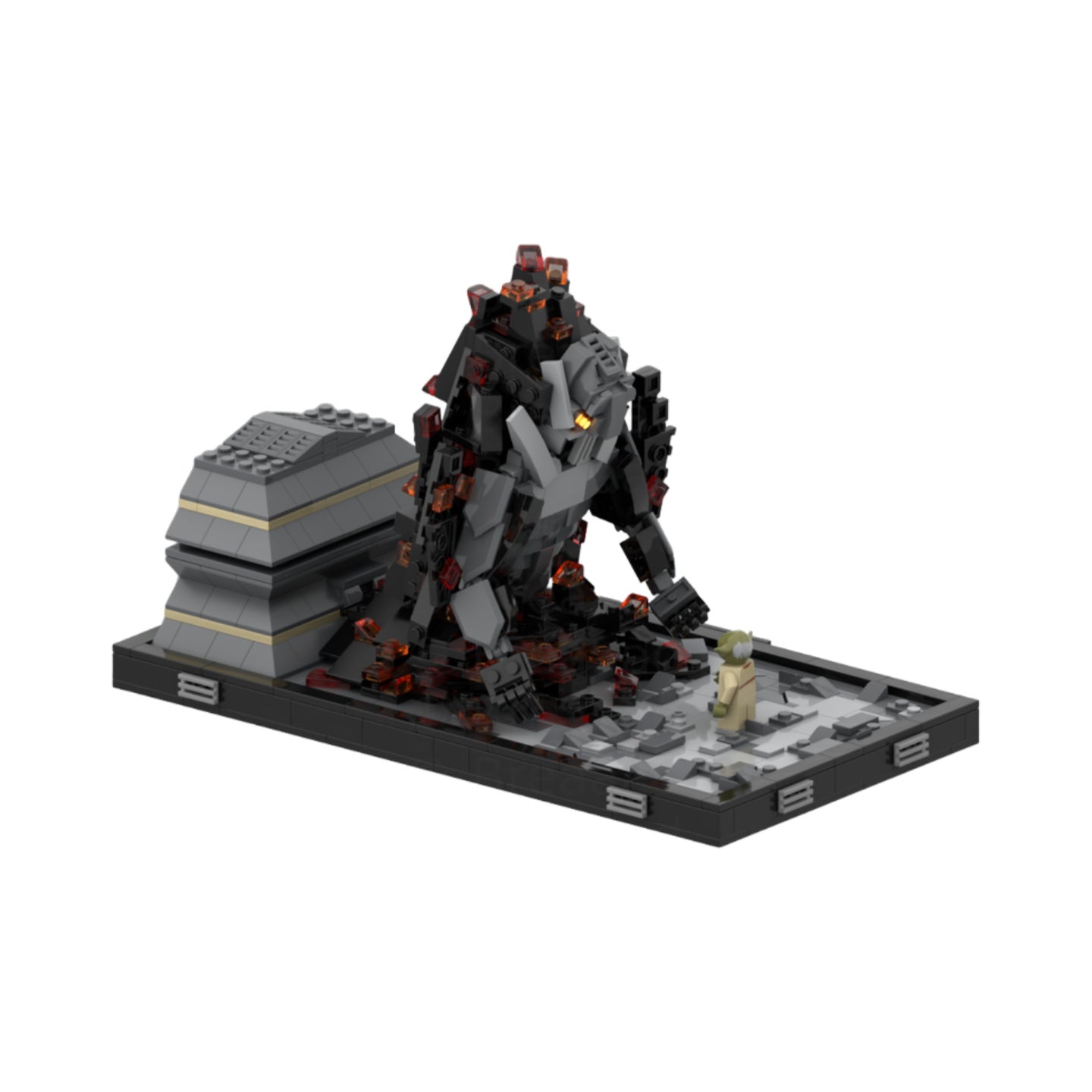 sacrifice diorama building set | star wars | moc-109234 - 2
