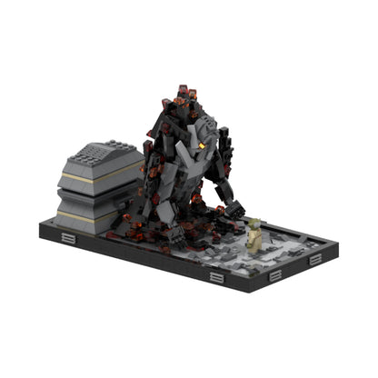 sacrifice diorama building set | star wars | moc-109234 - 2